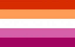 LGBTQ+ Lesbian Pride Flags