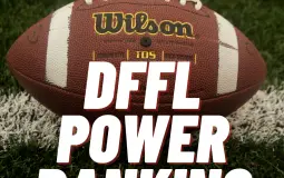 DFFL Power Ranking