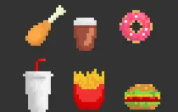 Foods that could be used as power ups.