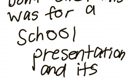 School presentation (education)
