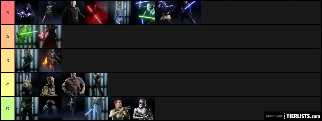 battlefront 2 characters