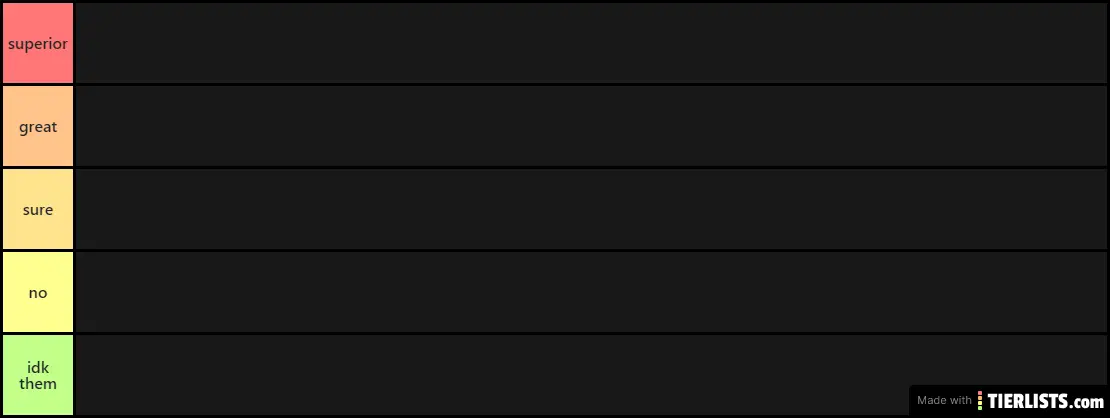 bee-s-faves-tier-list-tierlists