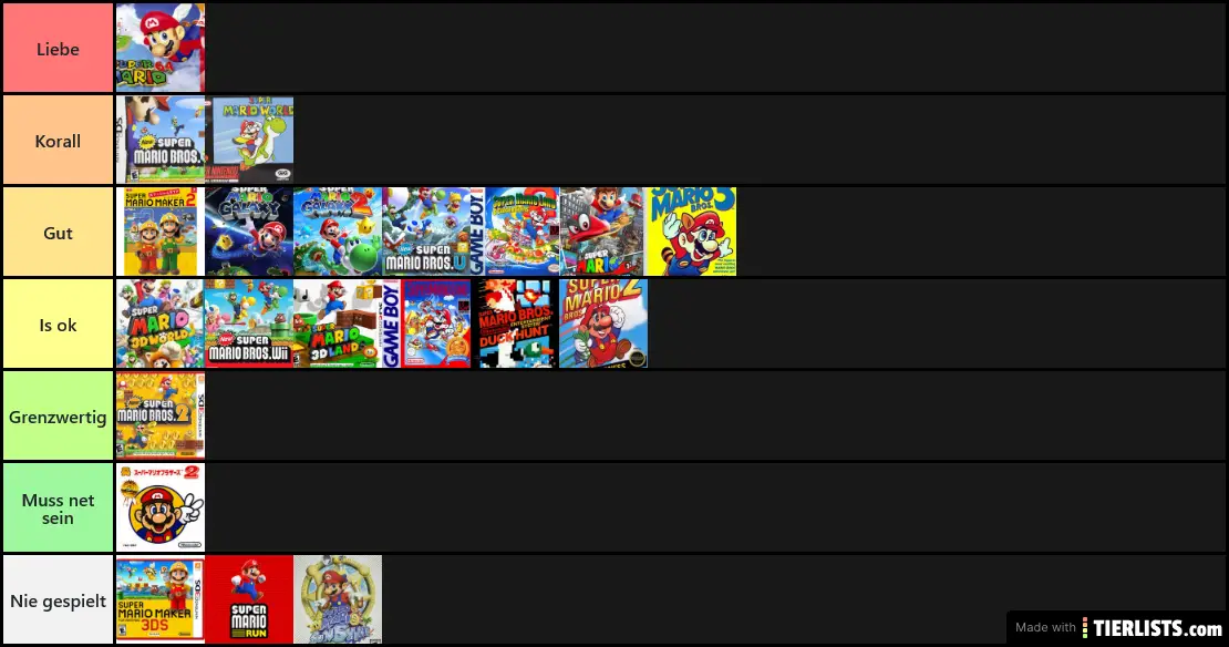 Best 2D/3D Mario Games