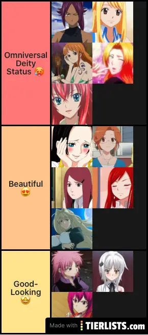 Best-Looking Anime Females!