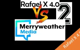 Rafael X Vs Merryweather Media characters