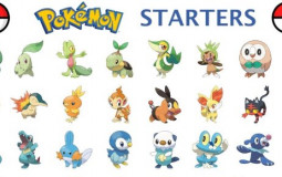 Pokemon starters and forms
