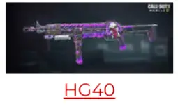 Cod Mobile Guns List