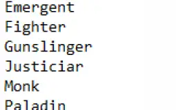 Argent Crossroads Class Tier List