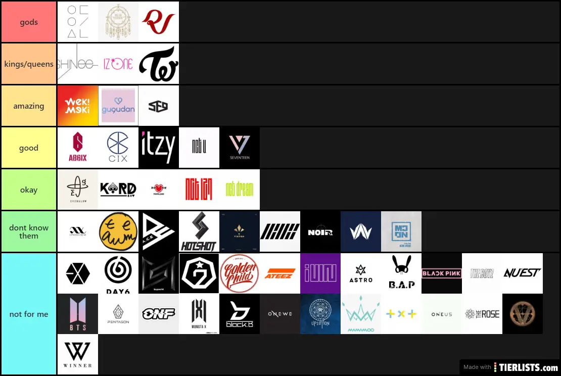 can you tell i dont listen to boygroups