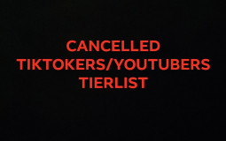 Ranking Cancelled YouTubers/TikTokers Tierlist