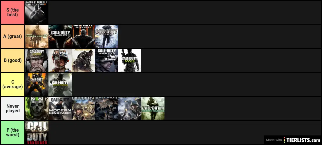 cod games