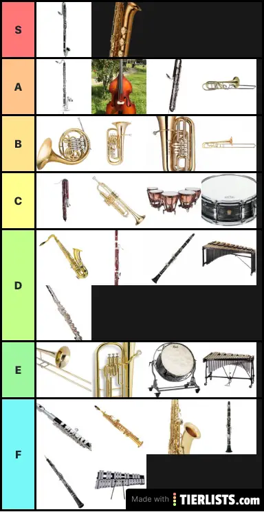 Concert Band Instruments