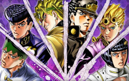 Jojo's Bizarre Adventure characters. Parts 1 - 5