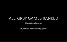 All Kirby Games Ranked