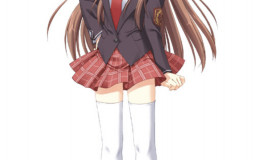 Visual novel school uniforms