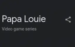 Papa Louie Games