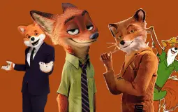 Animated foxes