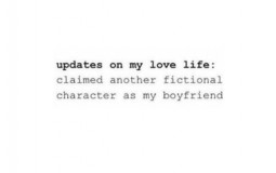 Fictional crushes