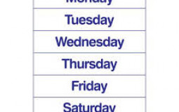 Days of the Week
