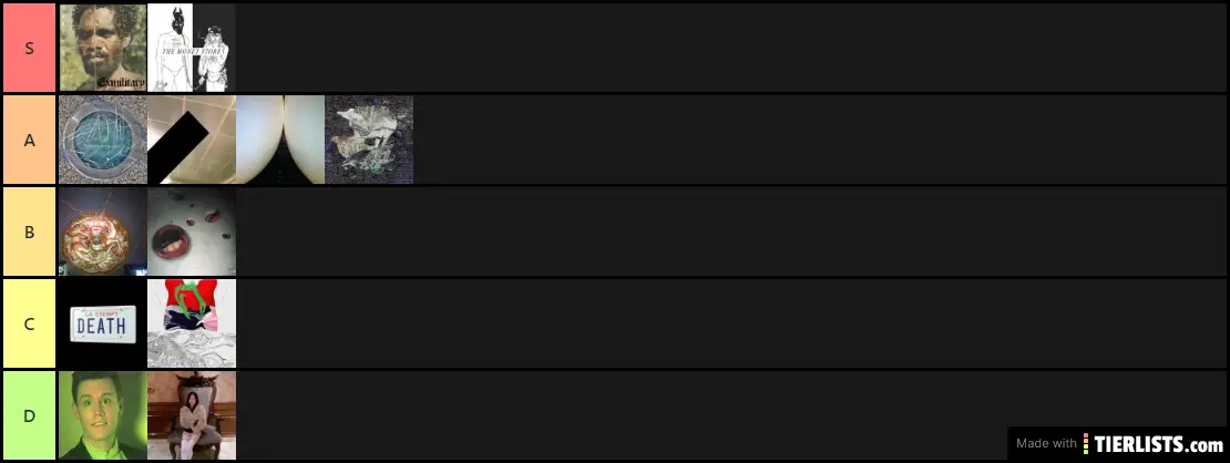 death grips songs tier list