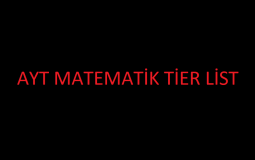 ayt matematik konuları