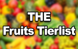 🍎 Fruits Tierlist 🍎