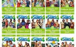 The Sims 4 stuff packs