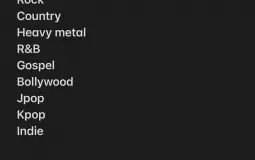 Music Genres