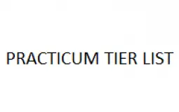 PRACTICUM TIER LIST