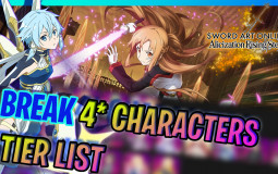 SAO ARS Break Character Tier List