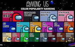 Among Us Colors