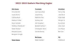 2022 Marching Eagles