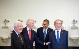 Presidents ranked on how likely they are to lock eyes with you at a urinal
