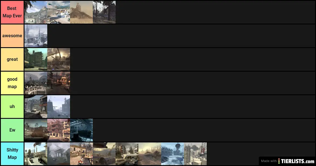 From best to worst MW2 edition