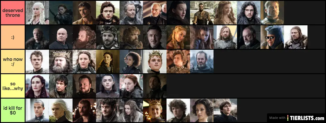 game of thrones im right and i should say it