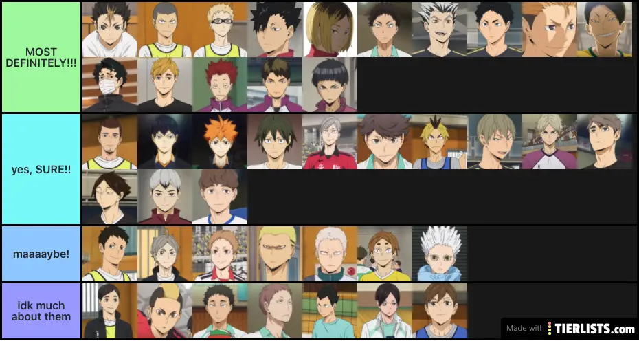 haikyuu bois