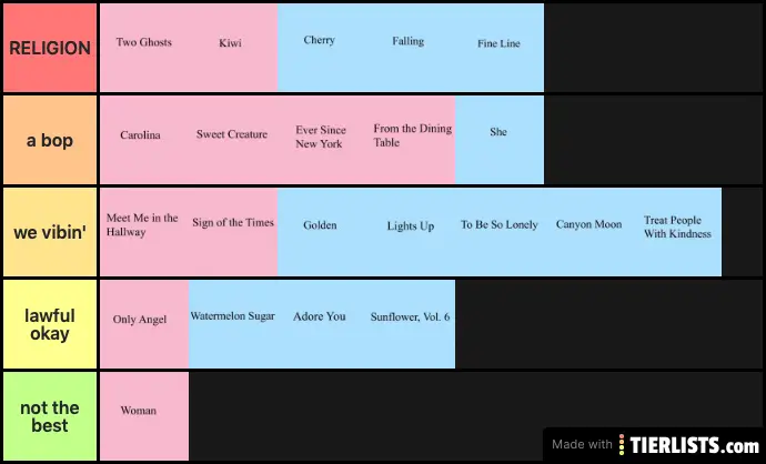 Harry Styles songs