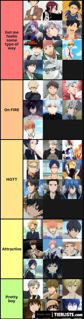 Hottest Anime Boys