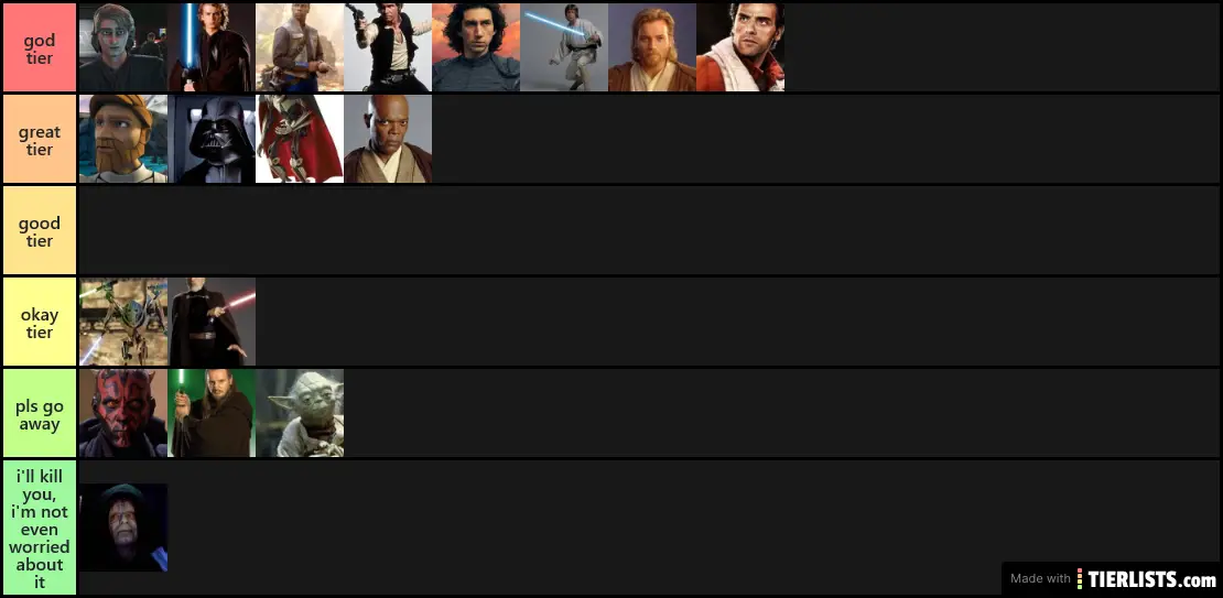 i will take no criticism