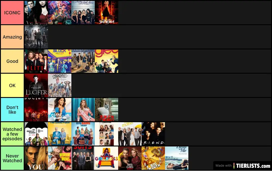 Iconic tv shows