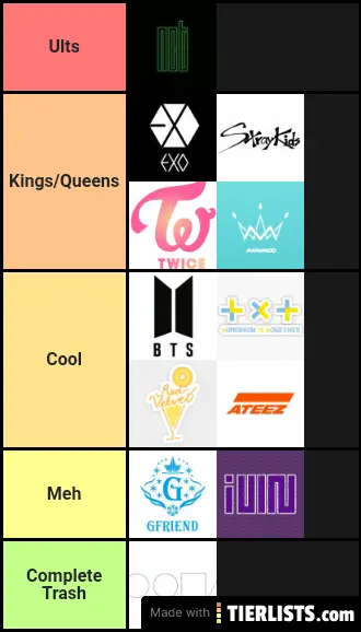 Kpop groups