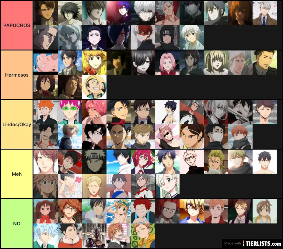 los mejores Personajes de Anime