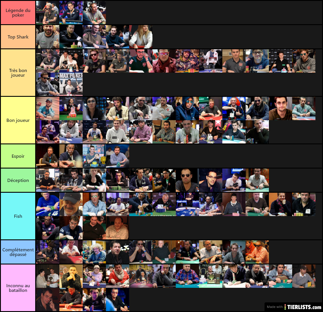 Ma tier list poker mtt