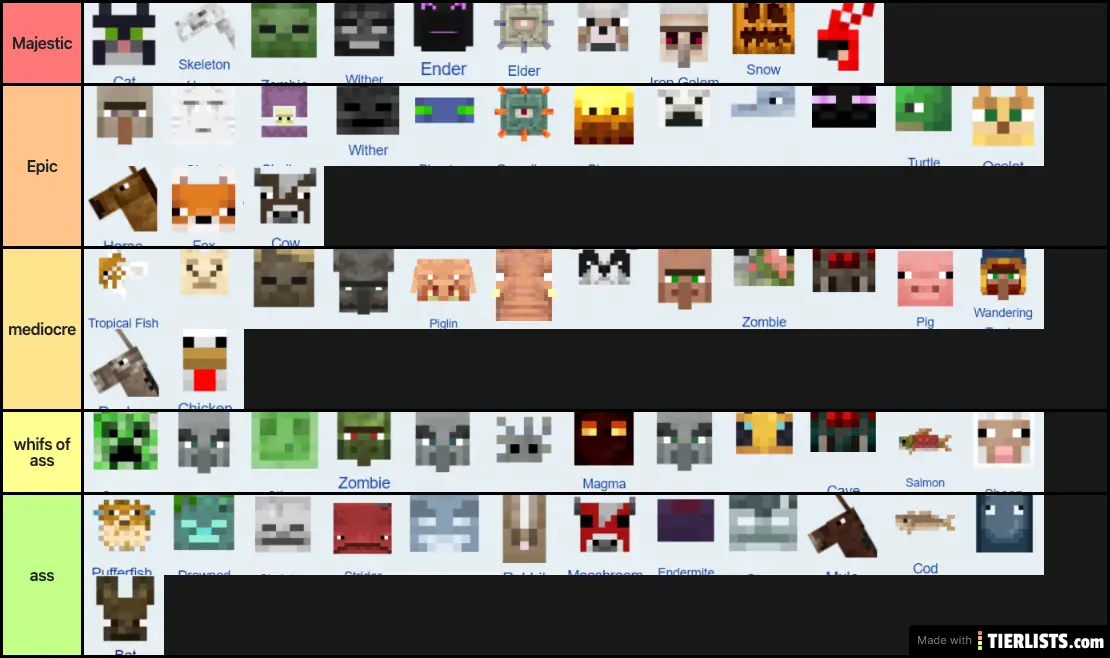 all minecraft sounds names