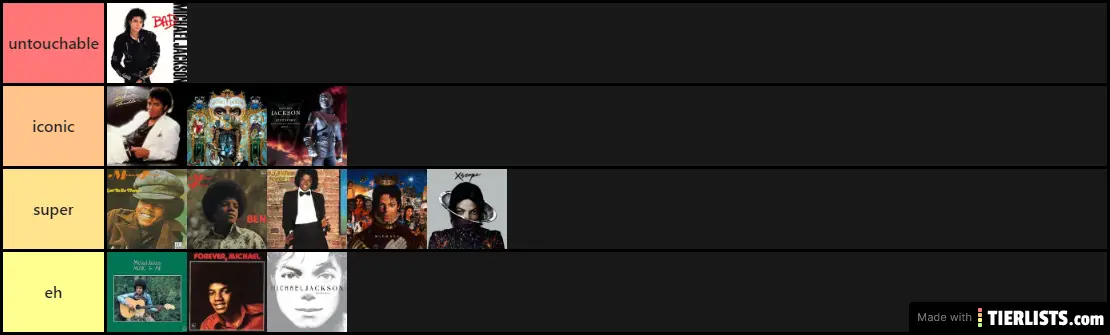 MJ Albums