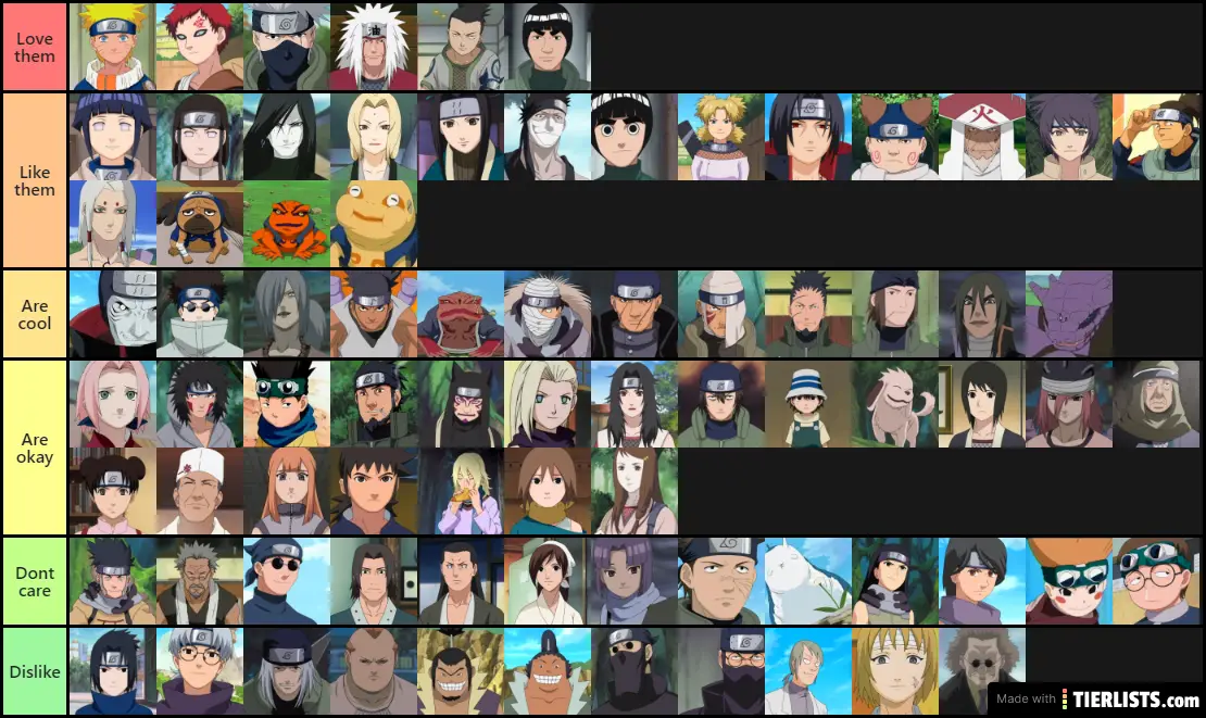 My personal faves of OG Naruto