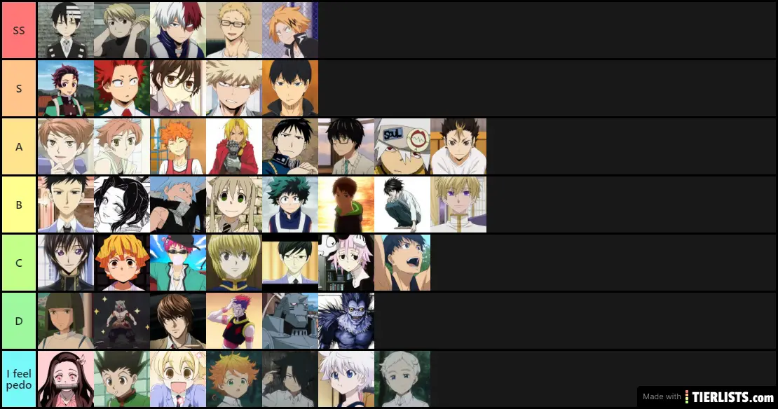 My preferences are kinda obvious