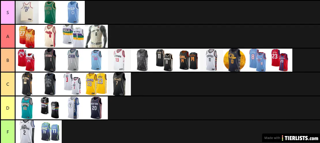NBA jerseys