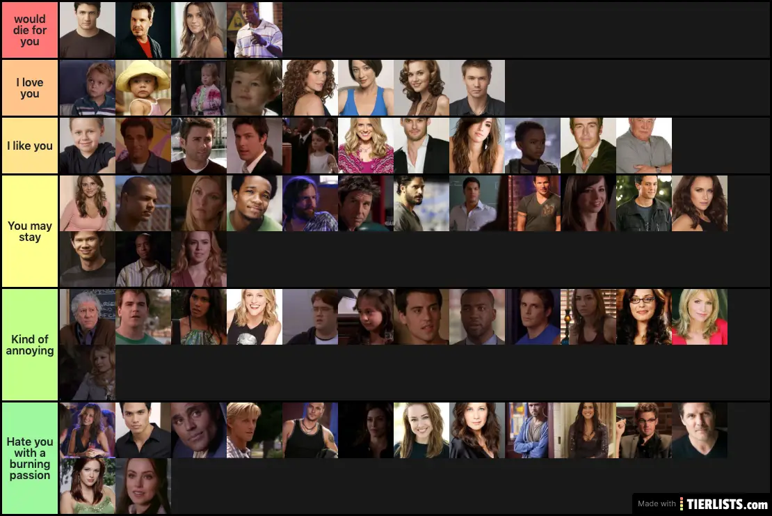 one tree hill characters