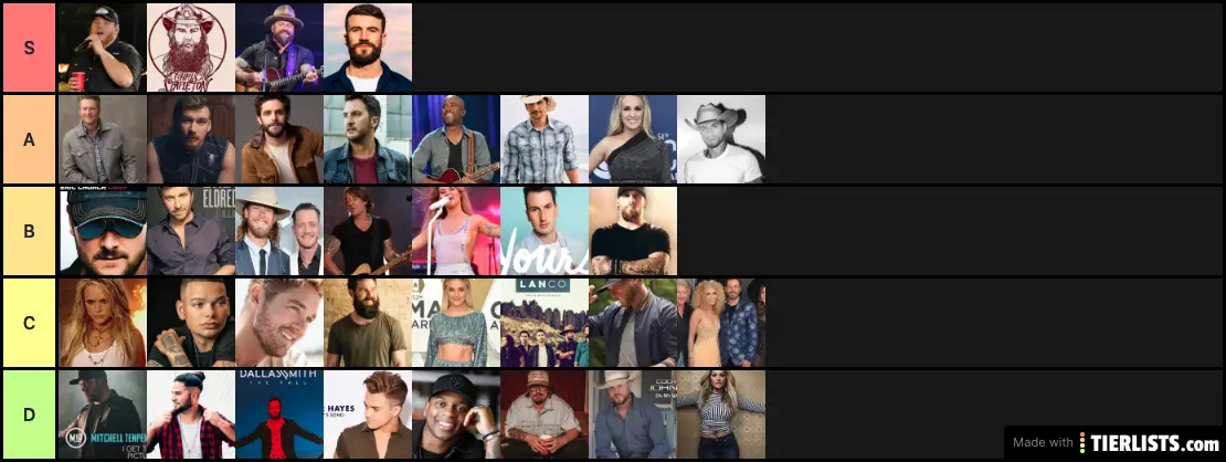 Pat's Favorite Country Music Artists